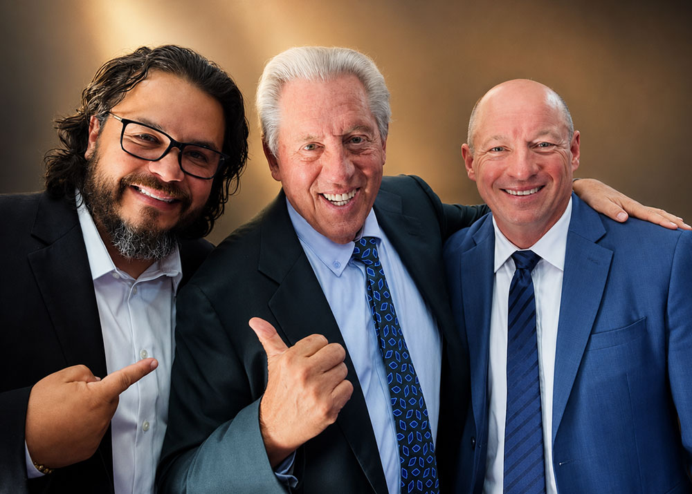 Jerry Lopez with Dr. John C. Maxwell, leadership expert and bestselling author